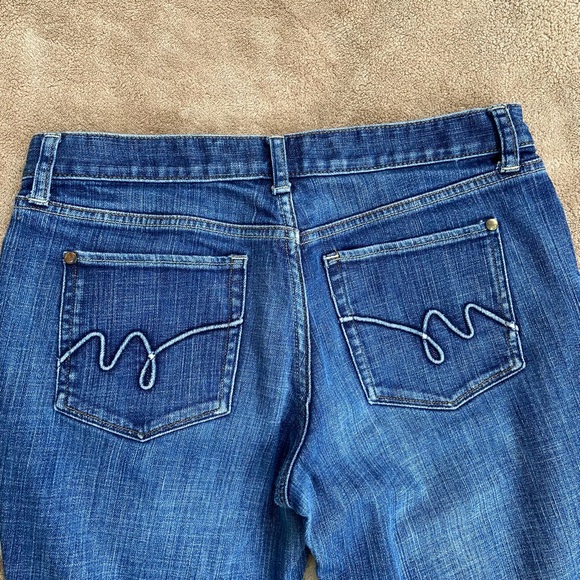 Mossimo Boot Cut Blue Jeans 8 Medium - Picture 6 of 8